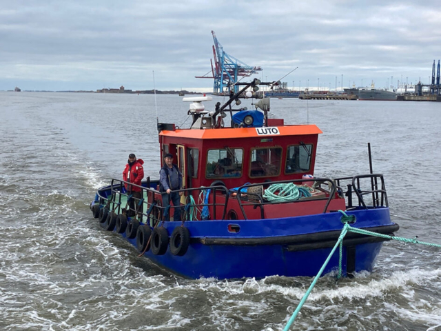 Sandinge bogserbåt towing Sweden bogsering tug tugboat Göteborg